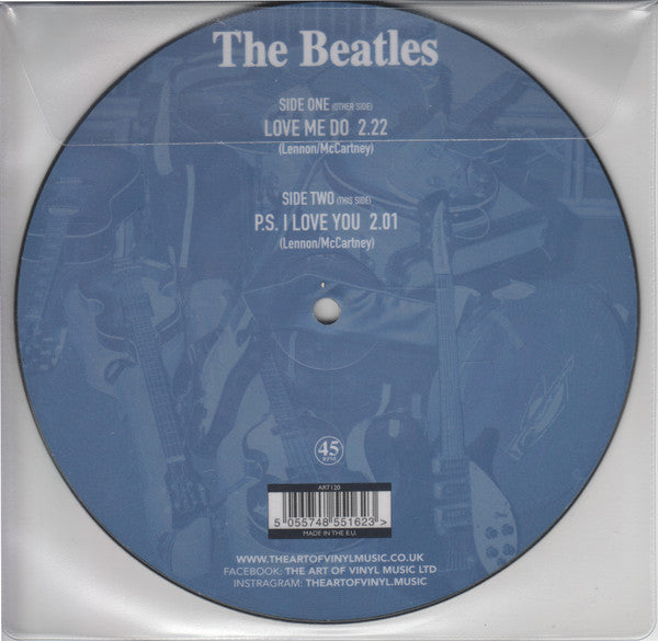 The Beatles : Love Me Do (7", Ltd, Pic, Unofficial)
