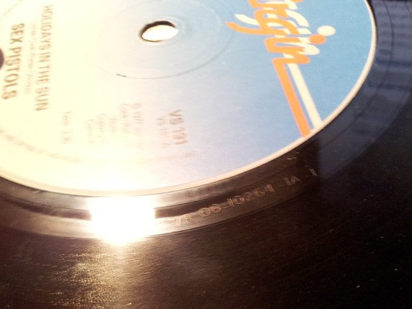Sex Pistols : Holidays In The Sun (7", Single, CBS)