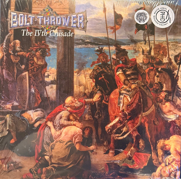 Bolt Thrower : The IVth Crusade (12", Album, Whi)