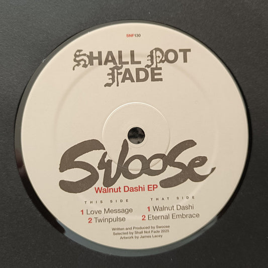 Swoose : Walnut Dashi EP (12", EP)