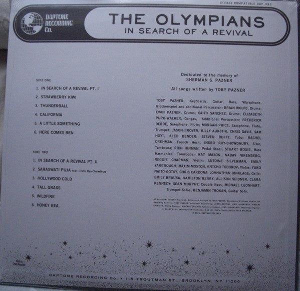 The Olympians : In Search Of A Revival (LP, Album, Ltd, Sky)