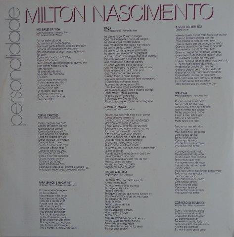 Milton Nascimento : Personalidade (LP, Comp)