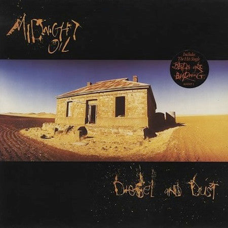 Midnight Oil : Diesel And Dust (LP, Album, Red)