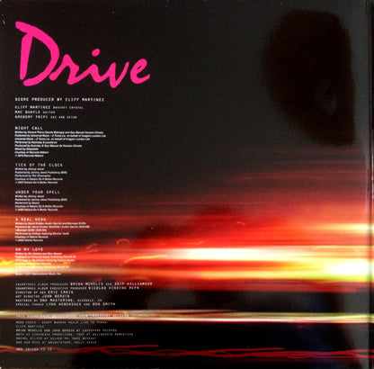 Cliff Martinez : Drive (Original Motion Picture Soundtrack) (2xLP, Album, Pin)