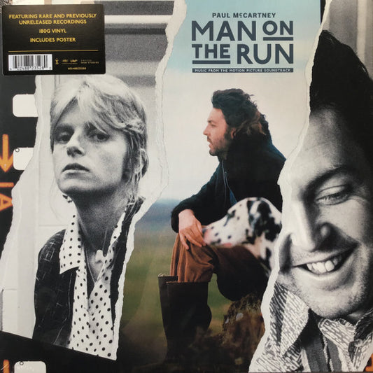 Paul McCartney : Man On The Run (Music From The Motion Picture Soundtrack) (LP, Comp)