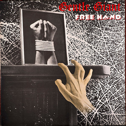 Gentle Giant : Free Hand (LP, Album, Red)