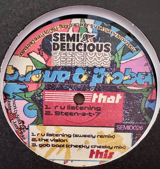 B.Love & Jhobei : R U Listening (12")