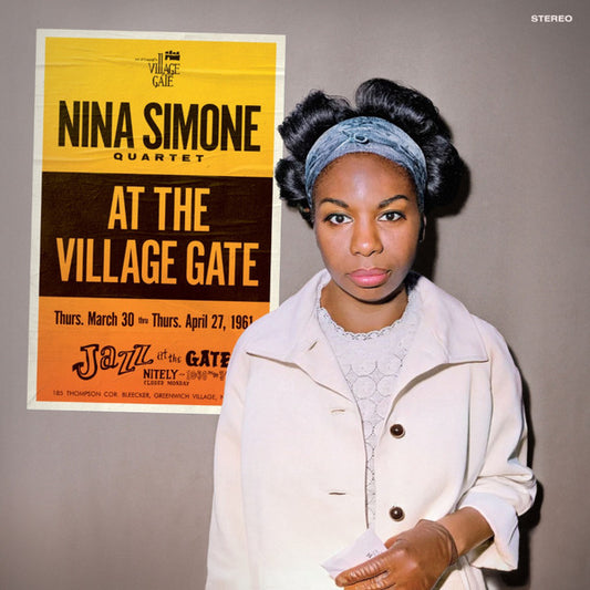Nina Simone : At The Village Gate (LP, Album, RE, Cle)