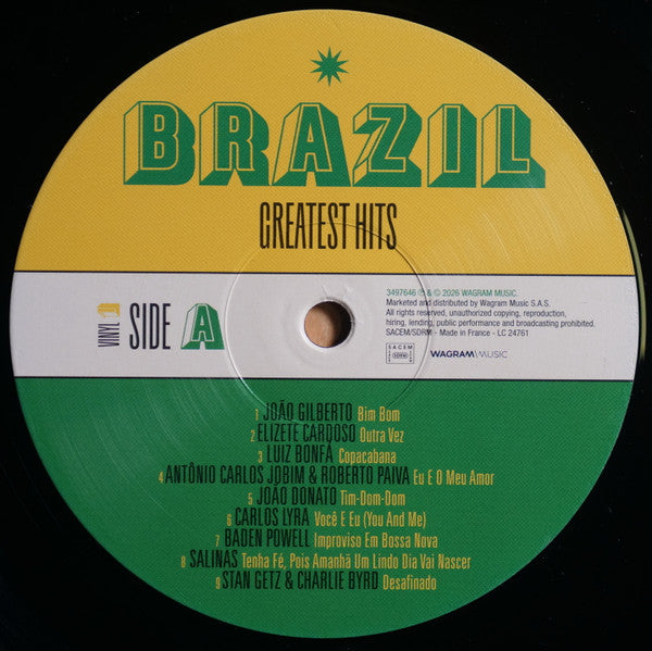 Various : Brazil Greatest Hits (2xLP, Comp, RM)