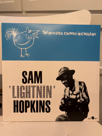 Lightnin' Hopkins : The Rooster Crowed in England (LP, Album, RE)