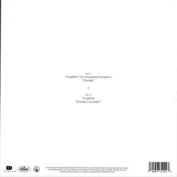 Yungblud (3), The Smashing Pumpkins : Zombie (7", Single, Ltd, whi)