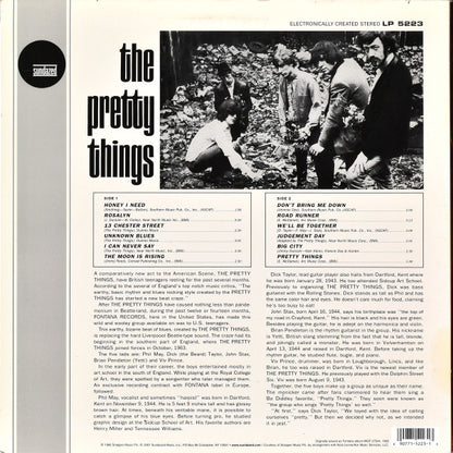 The Pretty Things : The Pretty Things (LP, Album, Mono, RE)