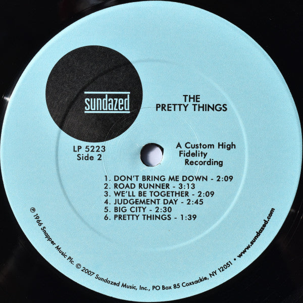 The Pretty Things : The Pretty Things (LP, Album, Mono, RE)
