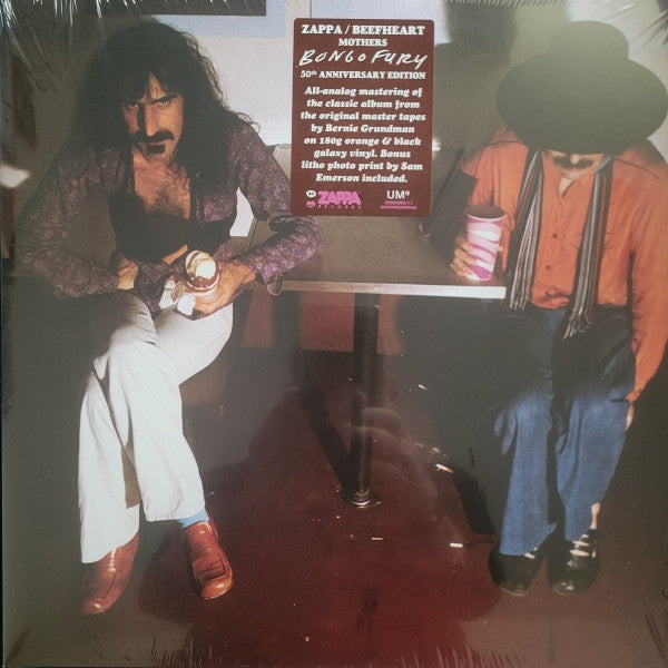 Frank Zappa / Captain Beefheart / The Mothers : Bongo Fury (50th Anniversary Edition) (LP, Album, RE, RM, Ora)