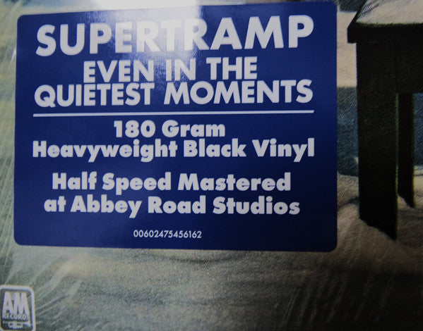 Supertramp : Even In The Quietest Moments... (LP, Hal)
