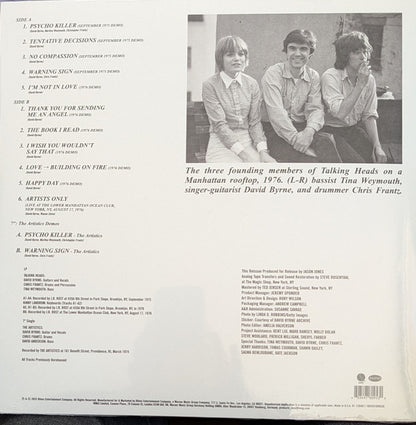 Talking Heads : Tentative Decisions: Demos & Live (LP + 7" + Comp, RE)