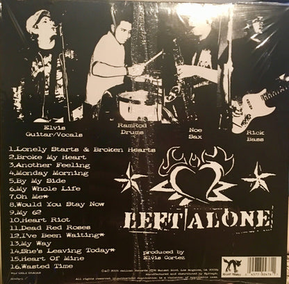 Left Alone : Lonely Starts & Broken Hearts (LP, Pin)
