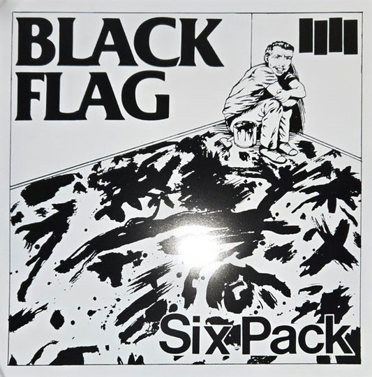 Black Flag : Six Pack (7", Single, RE, RP, sma)