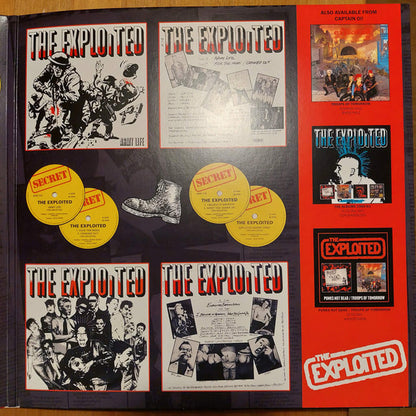 The Exploited : Punks Not Dead (LP, Album, RE, Red)
