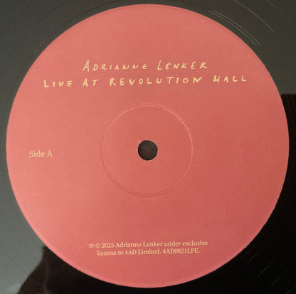 Adrianne Lenker : Live At Revolution Hall (3xLP, Album, RSD, RE)