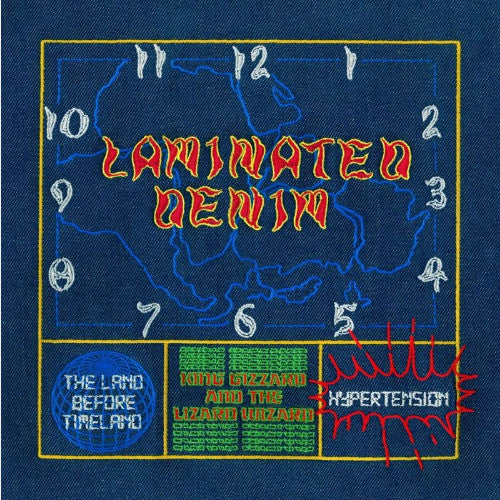King Gizzard And The Lizard Wizard : Laminated Denim (LP, Album, RE, Ora)