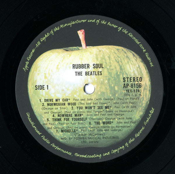 The Beatles : Rubber Soul (LP, Album, RE)