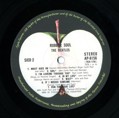 The Beatles : Rubber Soul (LP, Album, RE)