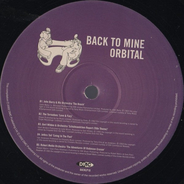Orbital : Back To Mine (3xLP, Comp)