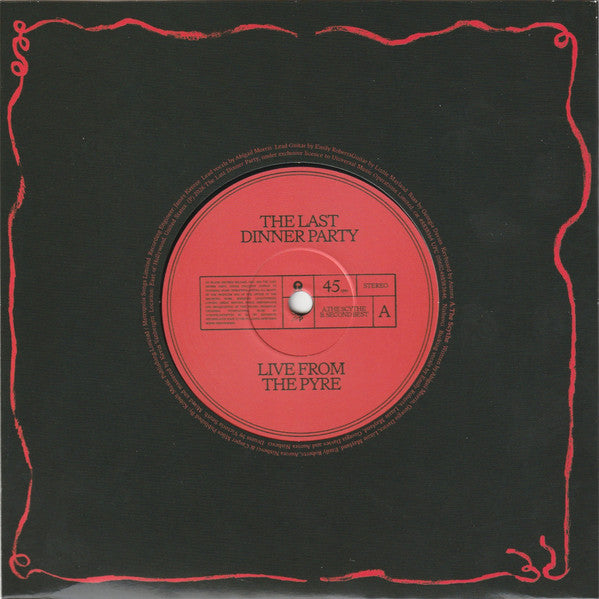 The Last Dinner Party : Live From The Pyre (7", RSD, Single, Ltd)