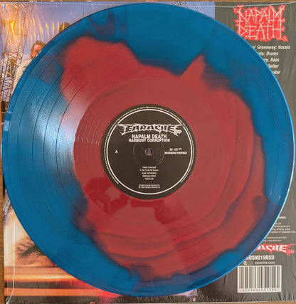 Napalm Death : Harmony Corruption (LP, Album, RSD, RE, S/Edition, Red)