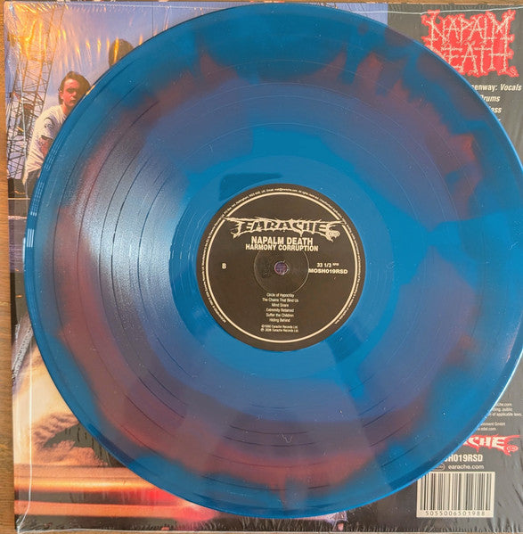Napalm Death : Harmony Corruption (LP, Album, RSD, RE, S/Edition, Red)