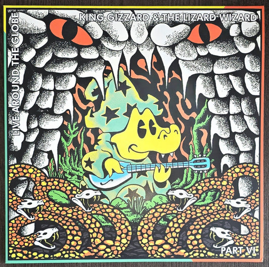 King Gizzard And The Lizard Wizard : Live Around The Globe - Part VI: The Acoustic  Concert (LP, RSD, Ltd, Num, Tra)