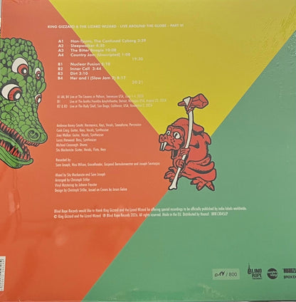 King Gizzard And The Lizard Wizard : Live Around The Globe - Part VI: The Acoustic  Concert (LP, RSD, Ltd, Num, Tra)