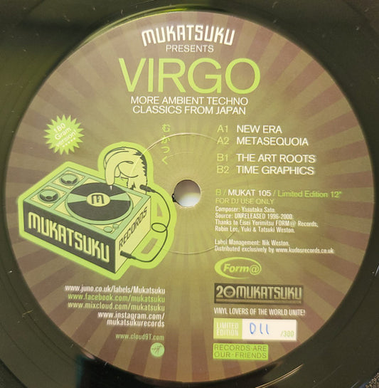 Virgo (4) : More Ambient Techno Classics From Japan (12", Ltd, Num, 180)