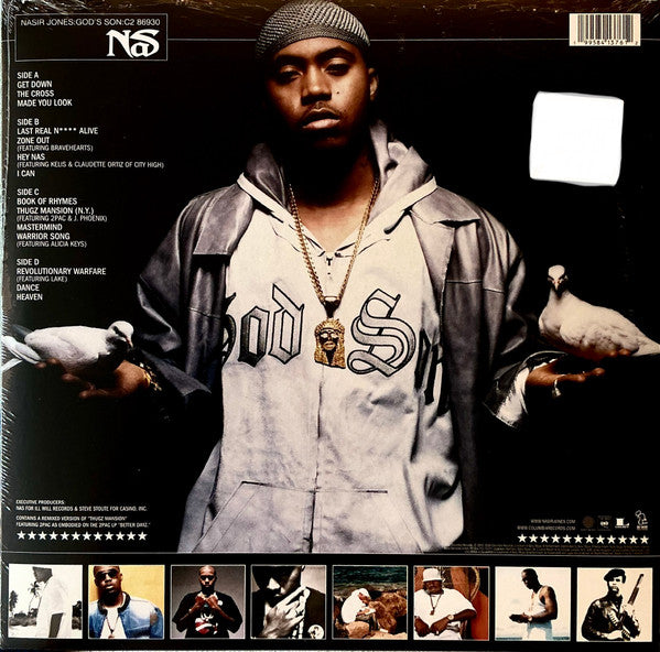 Nas : God's Son 2xLP, Album, RSD, RE, Whi (M / M) - Dig Vinyl