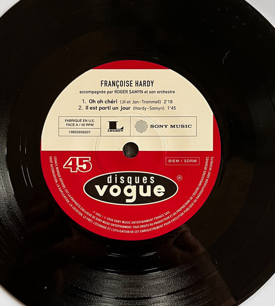 Françoise Hardy : J'suis D'accord / Tous Les Garçons Et Les Filles (7", EP, RSD, RE)