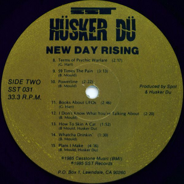 Hüsker Dü : New Day Rising (LP, Album, RP)