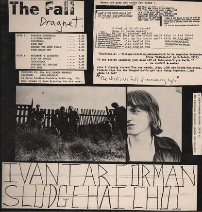 The Fall : Dragnet (LP, Album, Lyn)