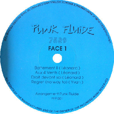 Punk Fluide : 7589 (LP, Promo)