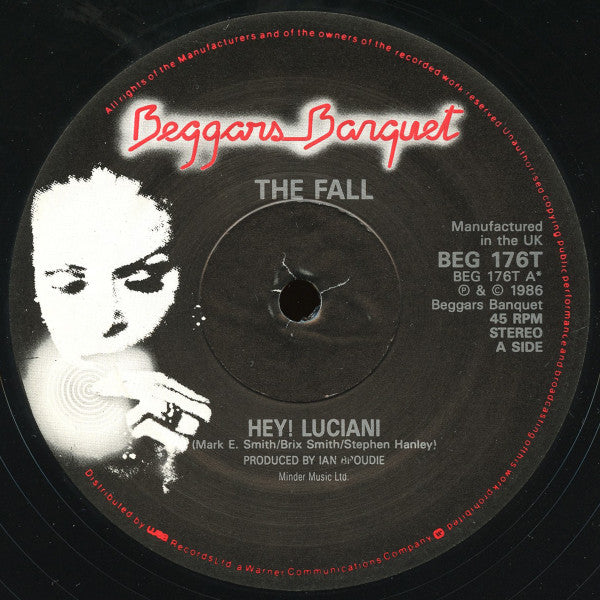 The Fall : Hey! Luciani (12", Single)