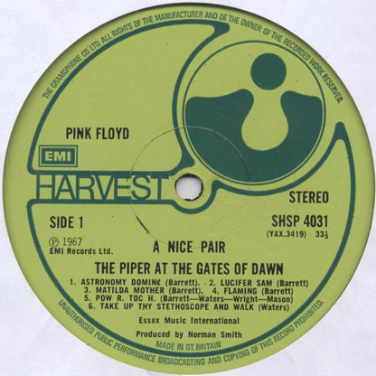 Pink Floyd : A Nice Pair (LP, "TH + LP, Album, RE + Comp, Pha)