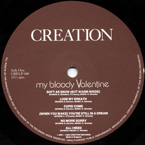 My Bloody Valentine : Isn't Anything (LP, Album, Adr)