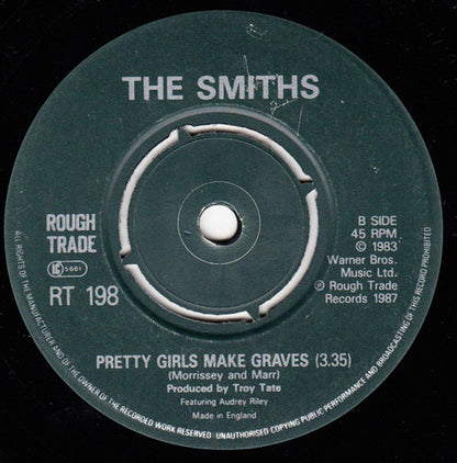 The Smiths : I Started Something I Couldn't Finish (7", Single, EMI)