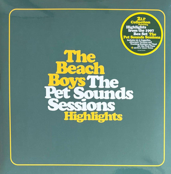 The Beach Boys : The Pet Sounds Sessions Highlights (2xLP, Comp, Gat)