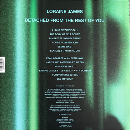 Loraine James : Detached From The Rest Of You (LP, Album)