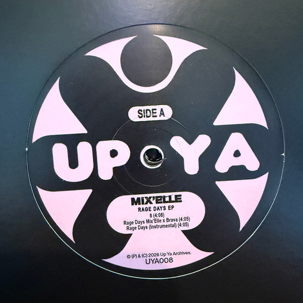 Mix'Elle : Rage Days EP (12")