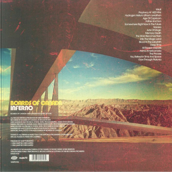 Boards Of Canada : Inferno (2xLP, Album)