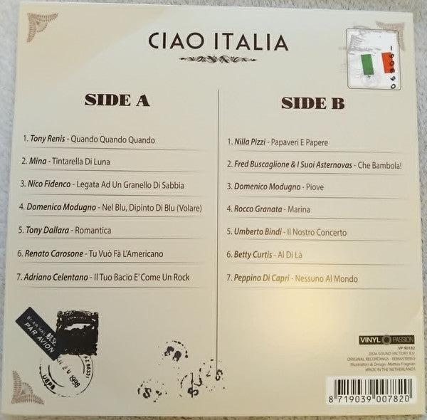 Various : Ciao Italia (LP, Comp)