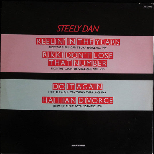 Steely Dan : Reelin' In The Years (12", EP)