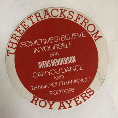 Roy Ayers : (Sometimes) Believe In Yourself (12")